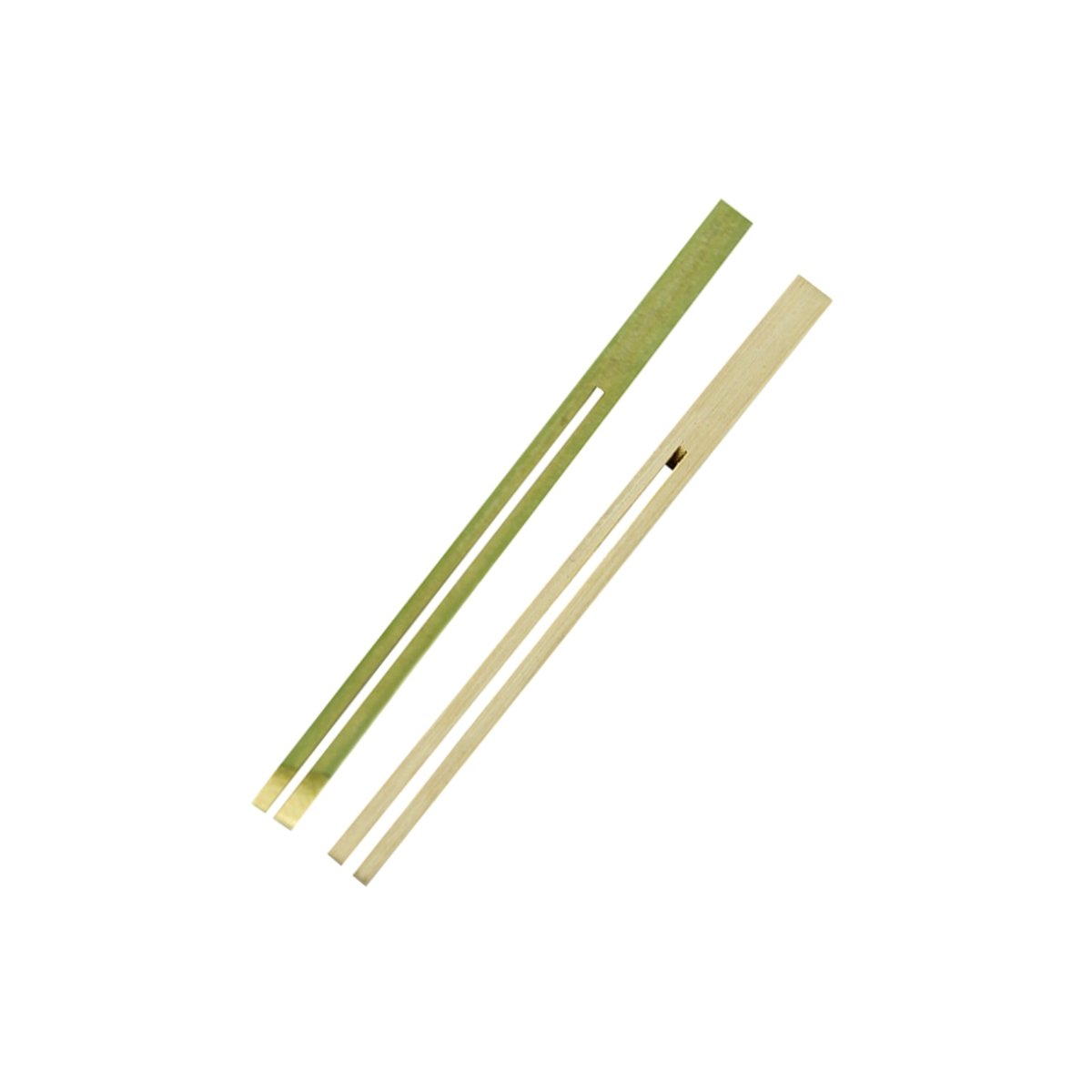 Packnwood DUAL PRONG Bamboo Double Pick Skewer L:5.5in W:0.3in L:0.1in - iFoodservice Online