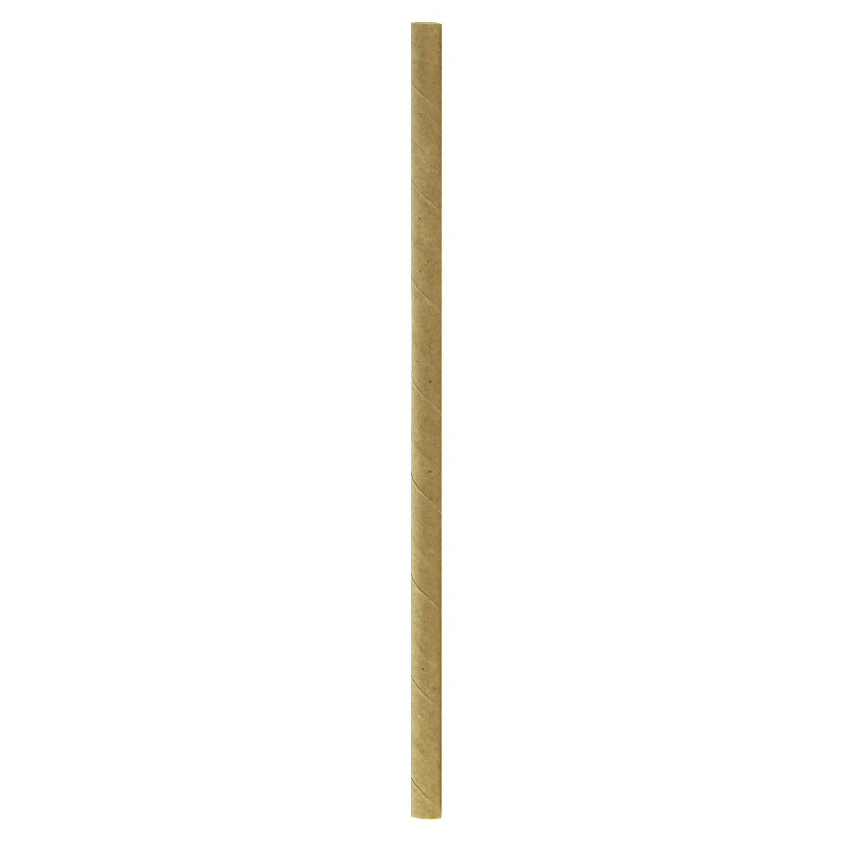 Packnwood Durable Kraft Paper Straws - Unwrapped D:0.2in L:7.75in - iFoodservice Online
