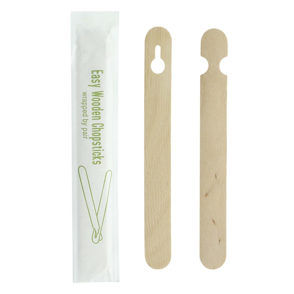 Packnwood Easy Wooden Chopsticks Wrapped by Pair L:5.9in - iFoodservice Online