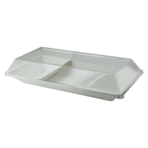 Packnwood Eco Design Sugarcane Tray with 1 Compartment - 800 VIP Set - iFoodservice Online