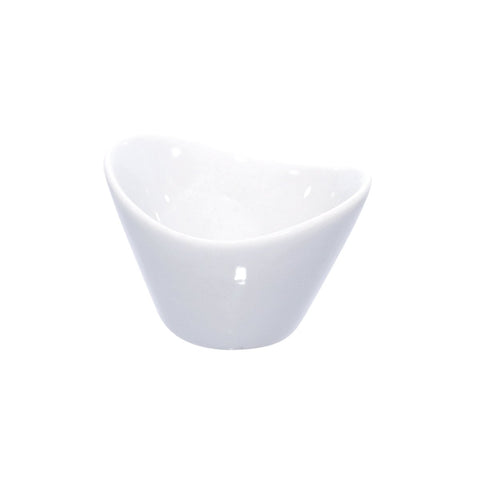 Packnwood EGG Mini Porcelain Bowl 1oz L:2.6in W:2.1in H:1.8in - iFoodservice Online