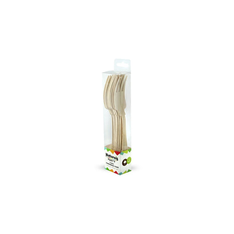 Packnwood Elegant Wooden Fork L:7.5in - iFoodservice Online