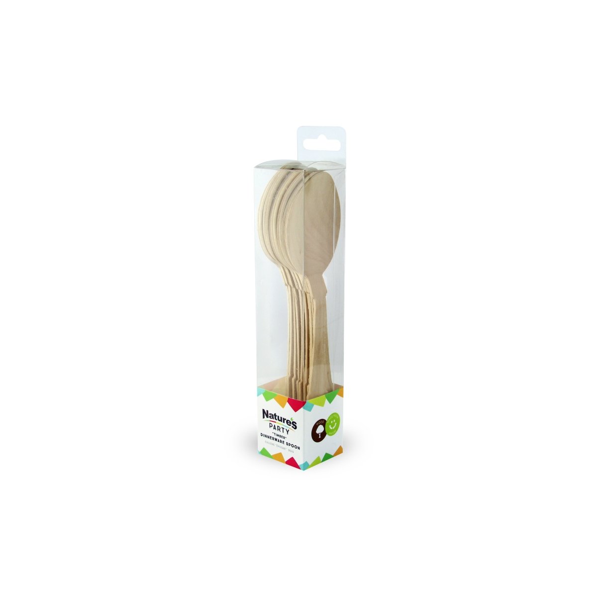 Packnwood Elegant Wooden Spoon L:7.5in - iFoodservice Online