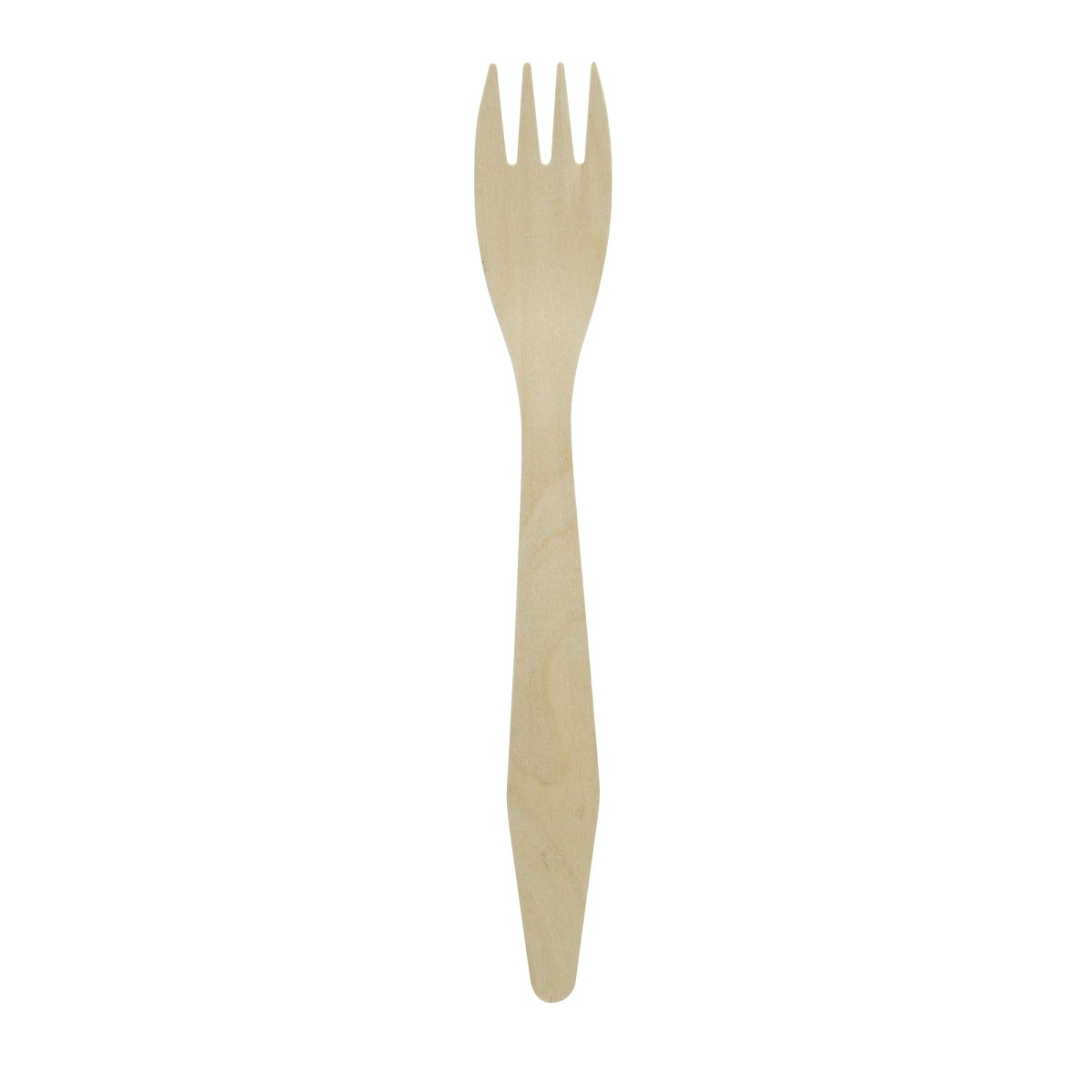 Packnwood Heavy Weight Wooden Fork L:7.3in - iFoodservice Online