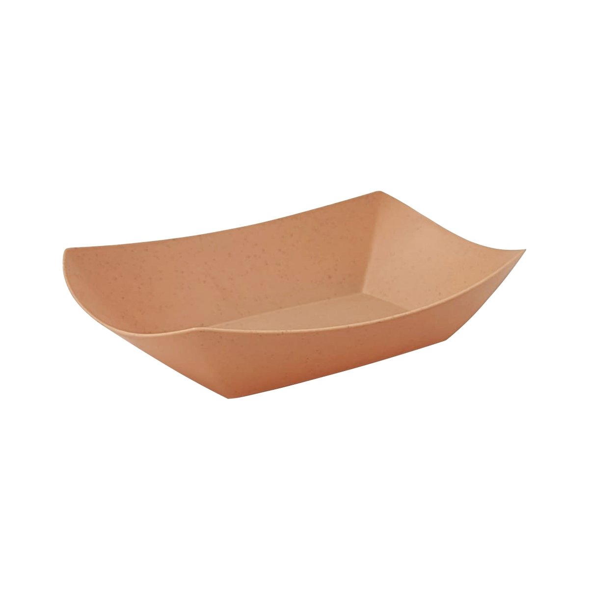 Packnwood HUSKLY Reusable food tray beige husk composite 27oz L:8.6in W:6.1in H:1.6in - iFoodservice Online