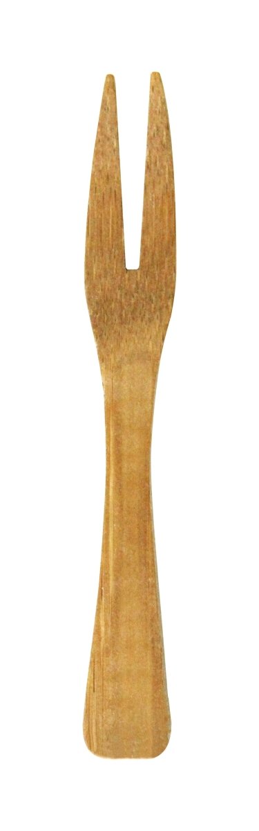 Packnwood KAMALA Bamboo Mini Fork L:3.5in W:0.45in - iFoodservice Online
