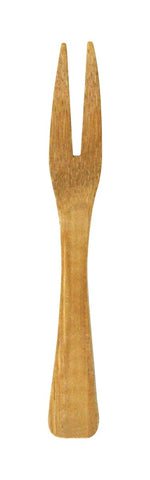 Packnwood KAMALA Bamboo Mini Fork L:3.5in W:0.45in - iFoodservice Online