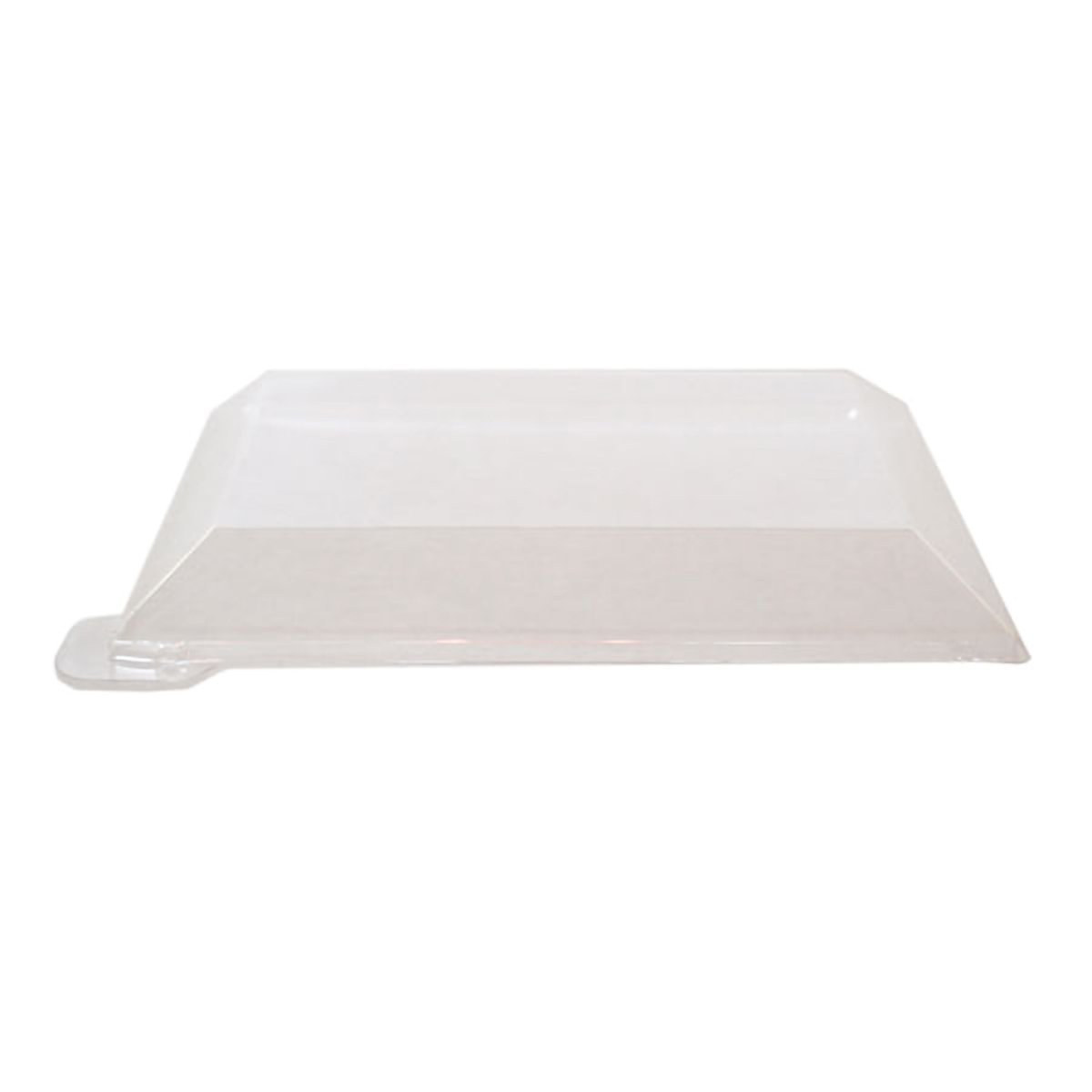 Packnwood Klarity Clear PET Lid for 210KLAR1010 L:3.95in W:3.95in H:0.6in - iFoodservice Online