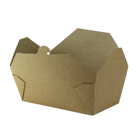 Packnwood Kraft Meal Box 32oz L:7.2in W:4.1in H:2.4in - iFoodservice Online
