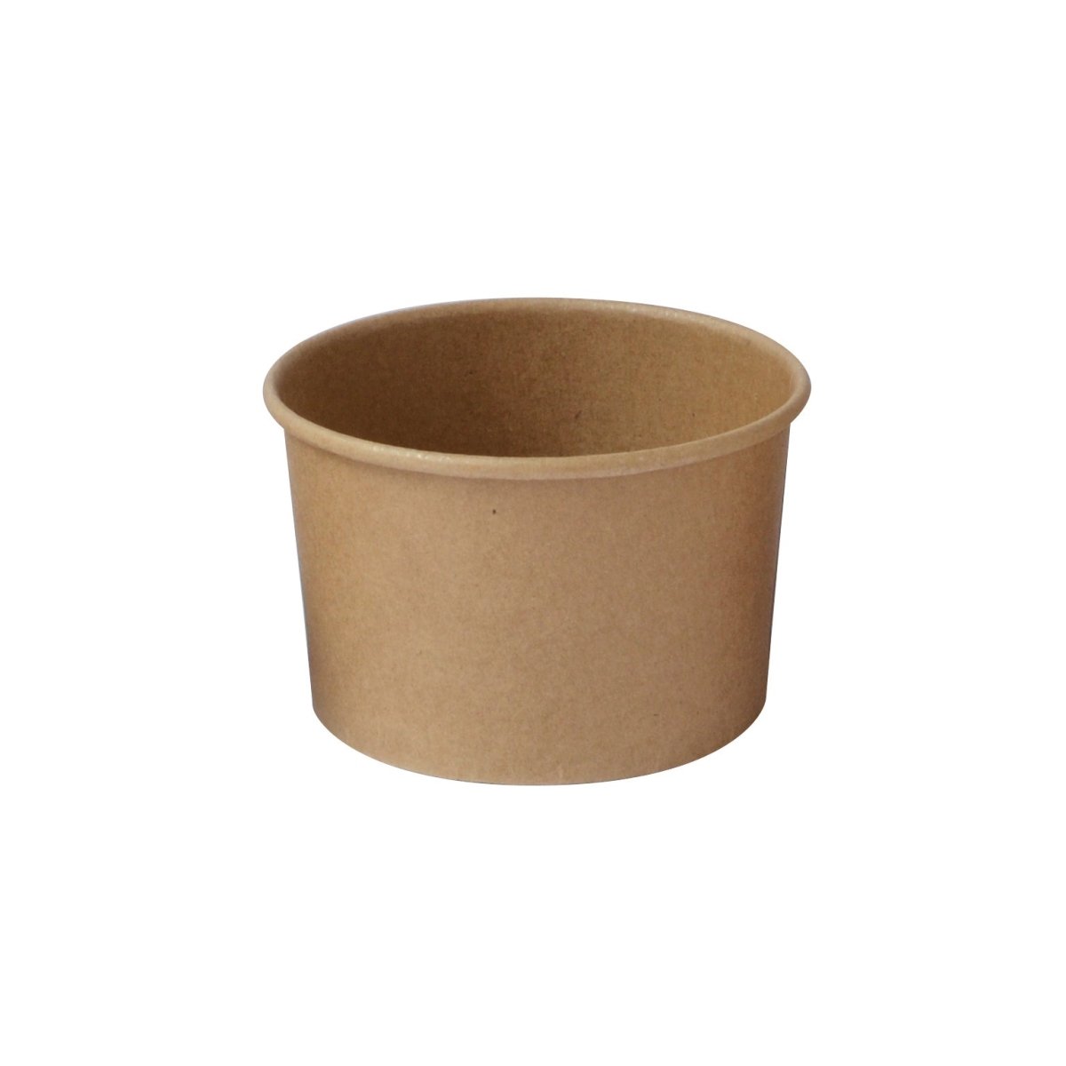 Packnwood Kraft paper cup for hot and cold food 6oz D:3.54in H:2.17in - iFoodservice Online
