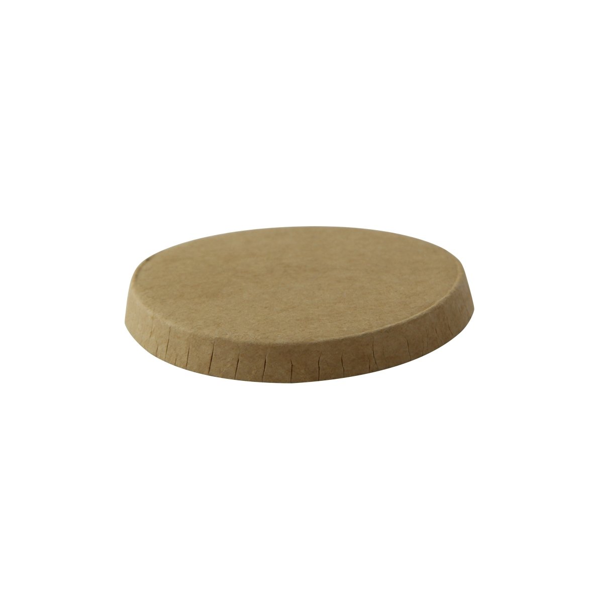 Packnwood Kraft Paper Lid for 210POC60N & 210POB61 & 210GPU7(BR) D:2.44in - iFoodservice Online