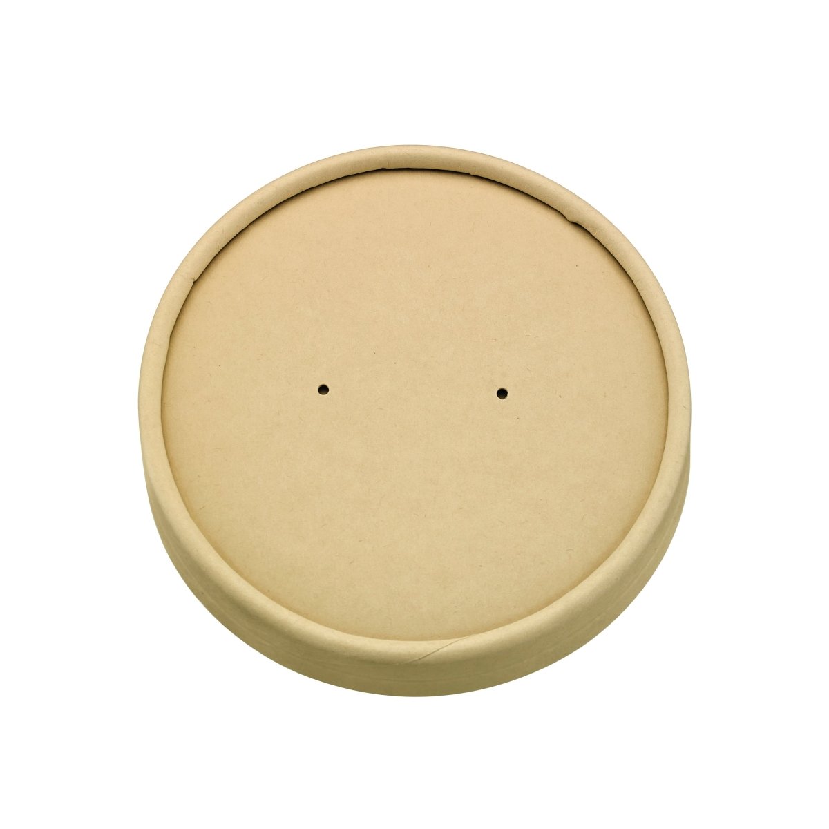 Packnwood Kraft Paper lid no plastic for " Buckaty" D:5.9in H:0.6in - iFoodservice Online