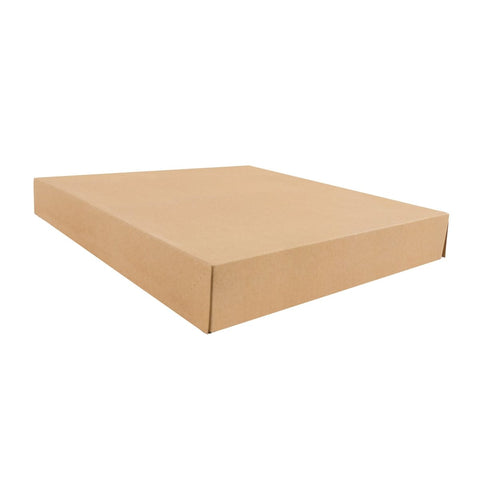 Packnwood Kraft Pastry Box L:12.06in W:12.06in H:1.97in - iFoodservice Online