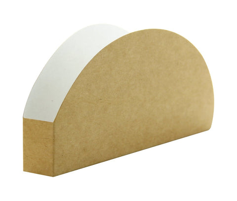 Packnwood Kraft Taco Tray L:5.9in W:0.8in H:2.8in - iFoodservice Online