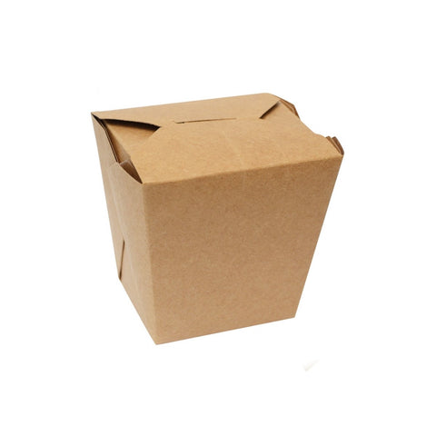 Packnwood Kraft Take Out Container 26oz D:3.9in H:3.6in - iFoodservice Online