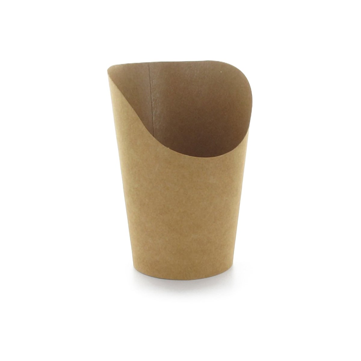Packnwood Kraft Wrap Cup 8oz H:4.7in x D:3in - iFoodservice Online