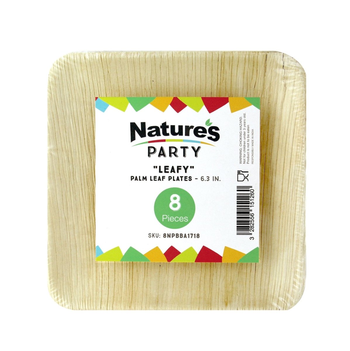 Packnwood LEAFY Palm Leaf Plate L:6.3in W:6.3in - iFoodservice Online