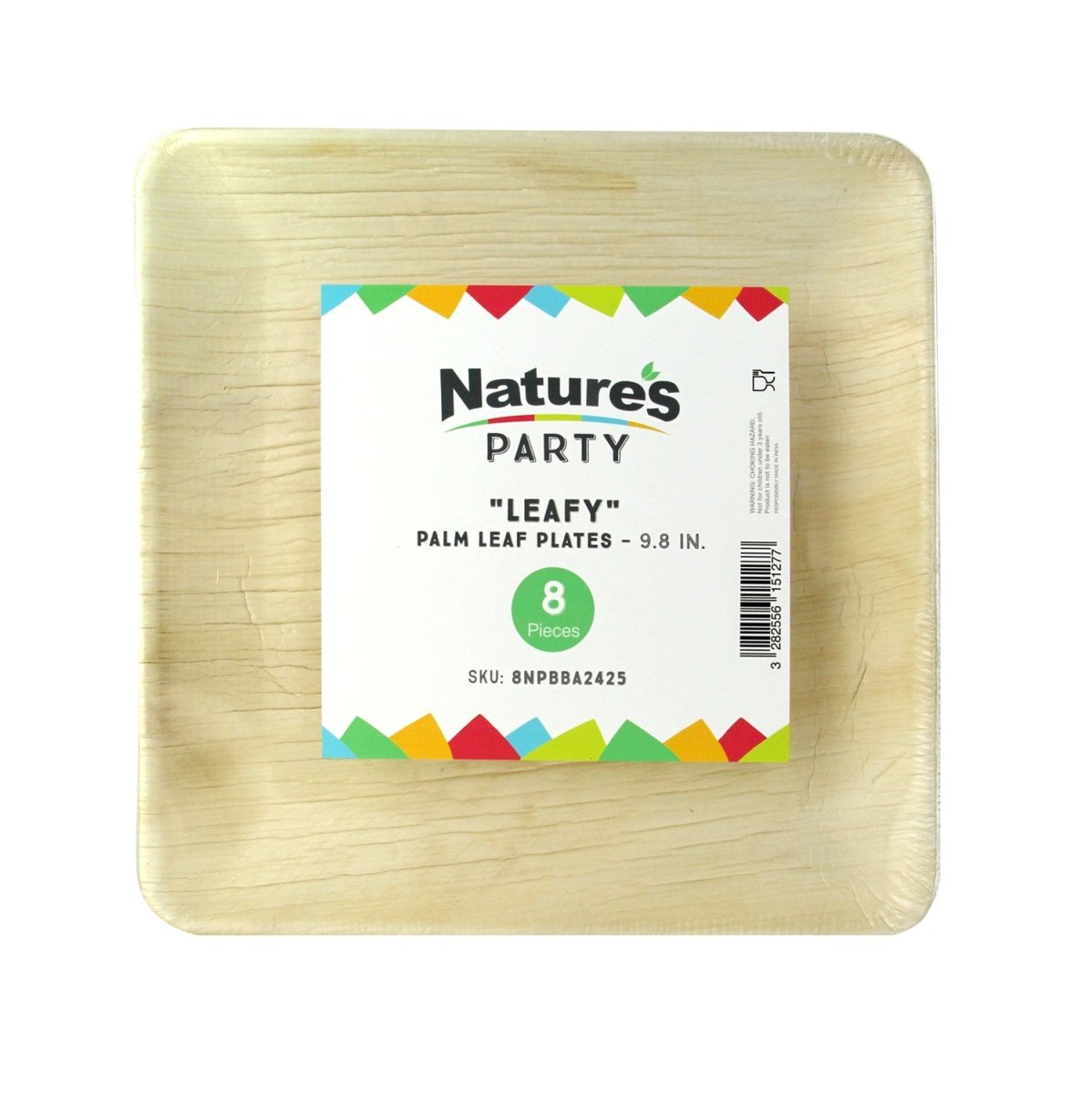 Packnwood LEAFY Palm Leaf Plate L:9.8in W:9.8in - iFoodservice Online