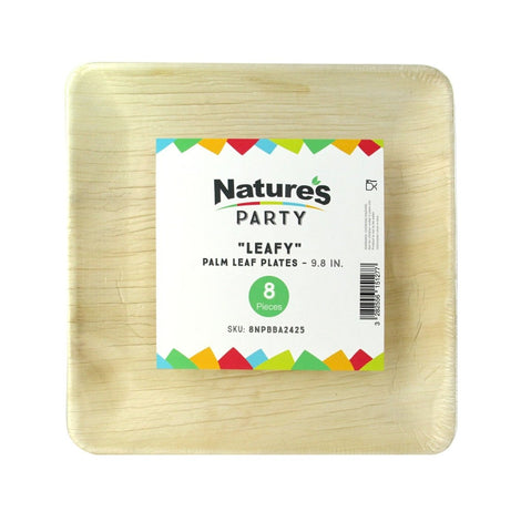 Packnwood LEAFY Palm Leaf Plate L:9.8in W:9.8in - iFoodservice Online