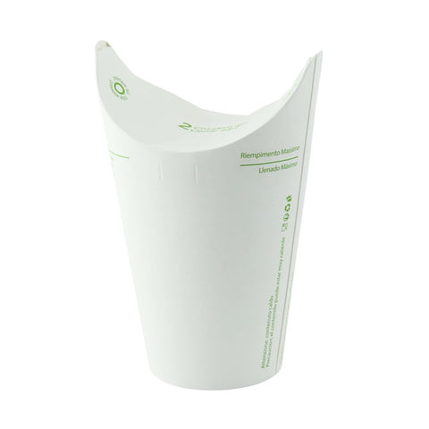 Packnwood Lid - free Paper Cup Single Wall 12oz D:3.7in H:5.9in - iFoodservice Online