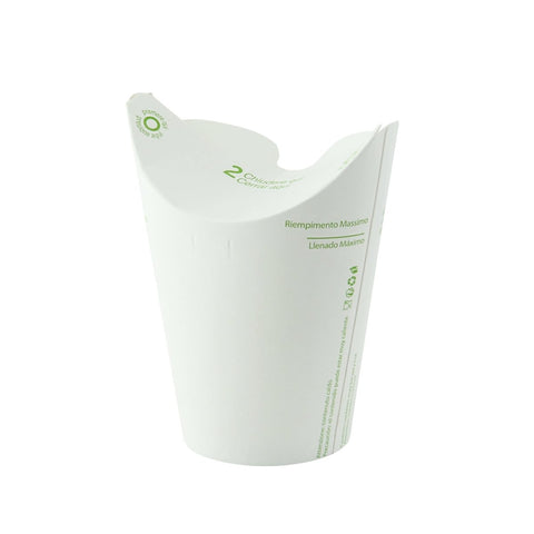 Packnwood Lid - free Paper Cup Single Wall 8oz D:3.5in H:4.9in - iFoodservice Online