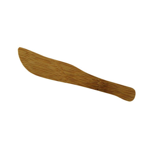 Packnwood MIKNI Natural Bamboo Mini Knife/Spreader L:3.5in W:0.4in - iFoodservice Online