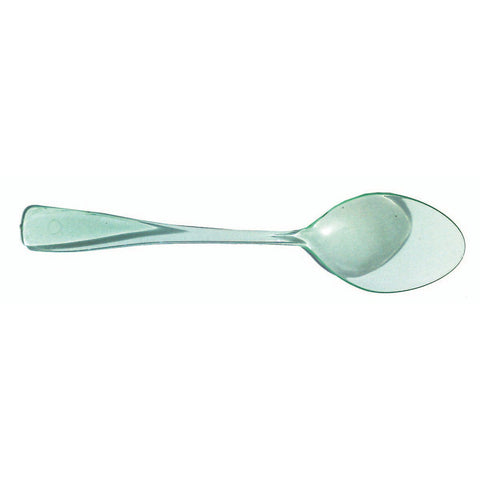 Packnwood Mini Green Transparent Spoon L:3.7in - iFoodservice Online