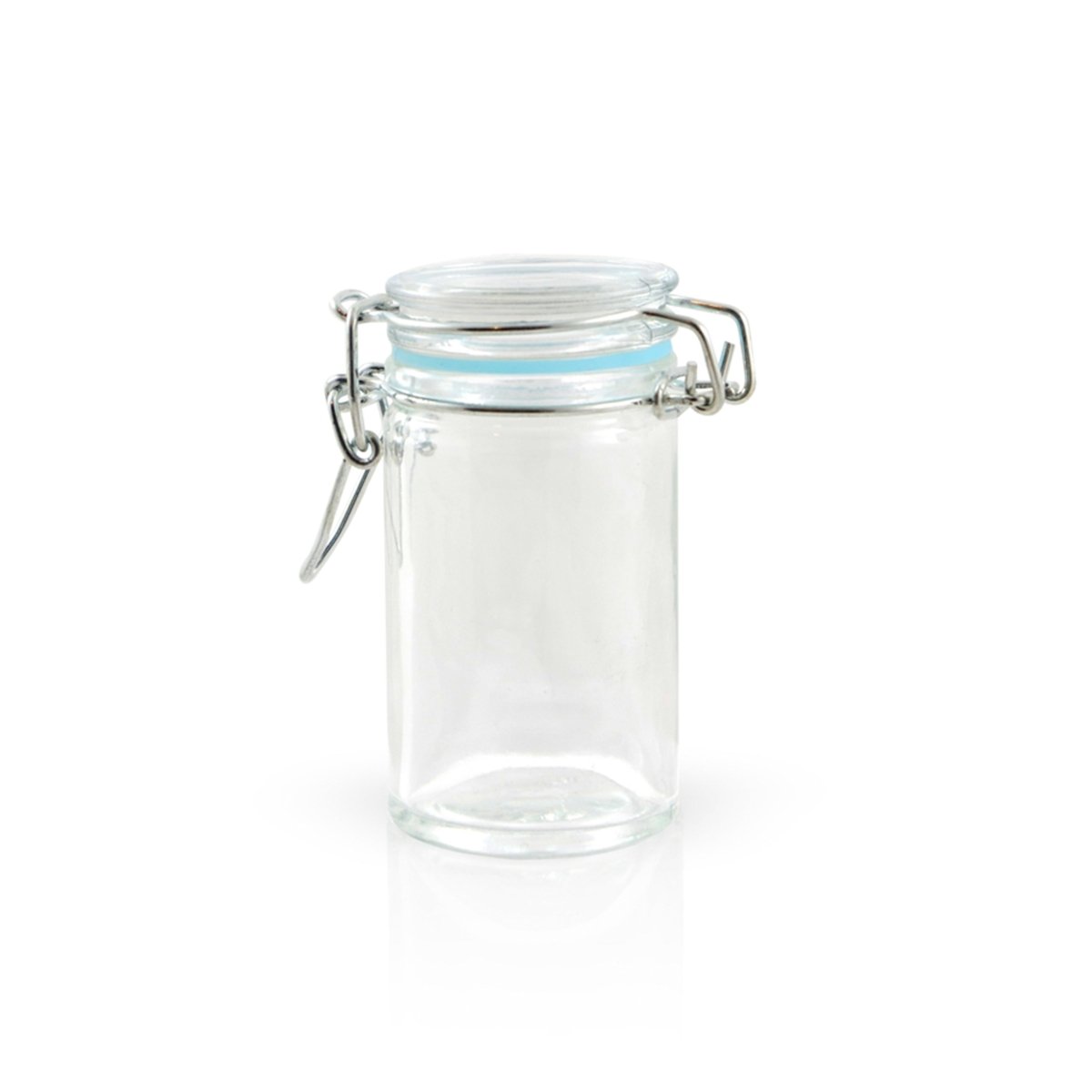 Packnwood Mini Reusable Glass Seal Jars 2oz D:1.7in H:3.2in - iFoodservice Online