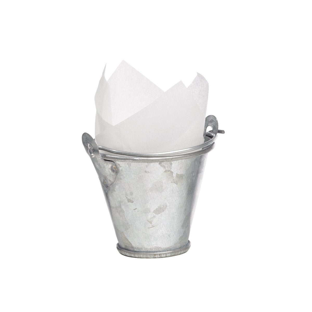 Packnwood Mini Reusable Metal Bucket 1oz D:2in H:1.6in - iFoodservice Online