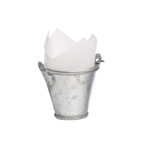 Packnwood Mini Reusable Metal Bucket 1oz D:2in H:1.6in - iFoodservice Online