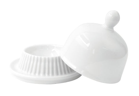 Packnwood Mini Reusable Porcelain Bell Dish 1oz D:3.4in H:3.25in - iFoodservice Online