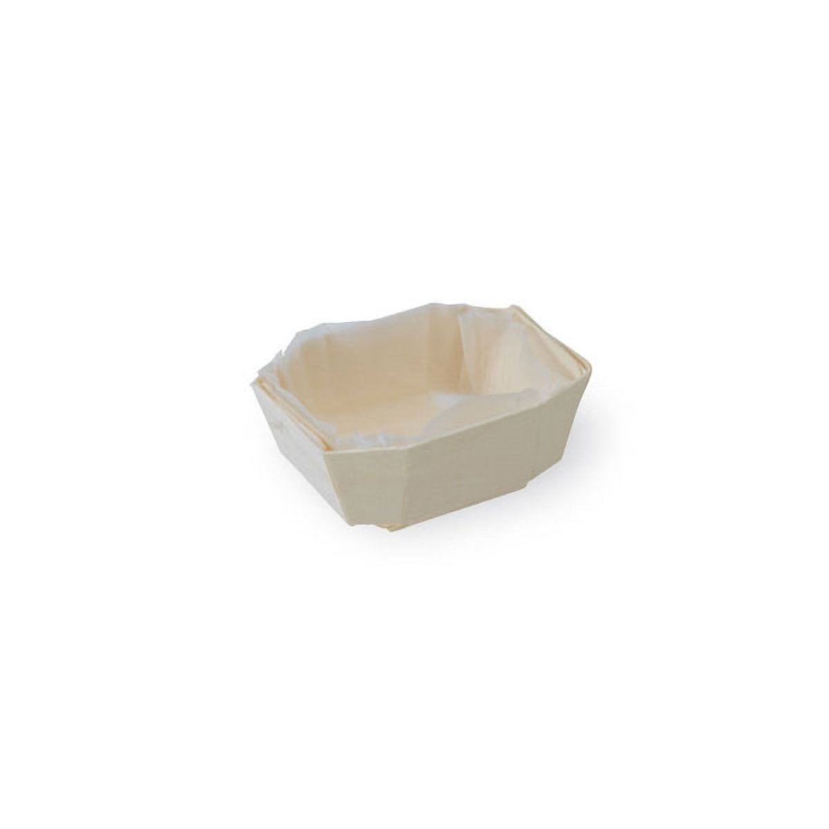 Packnwood MINIMI Wooden Baking Mold 2oz L:3.2in W:2.4in H:1.2in - iFoodservice Online