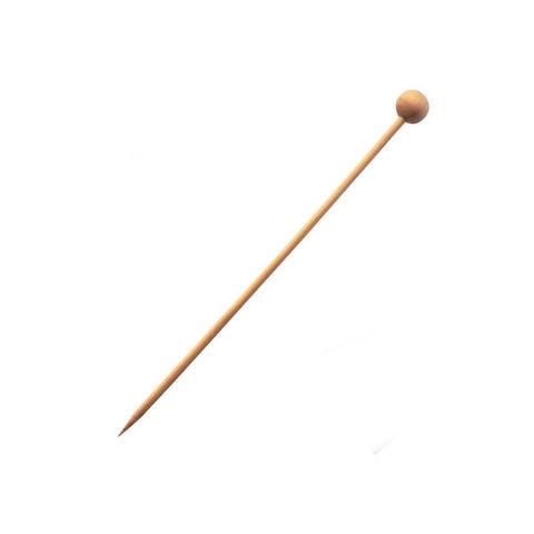 Packnwood Natural Bamboo Ball Skewer L:5.5in - iFoodservice Online