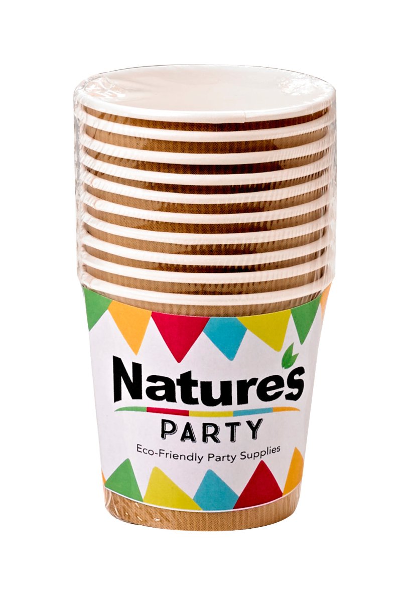 Packnwood Nature" PLA cardboard cup 4oz D:2.4in H:2.36in - iFoodservice Online