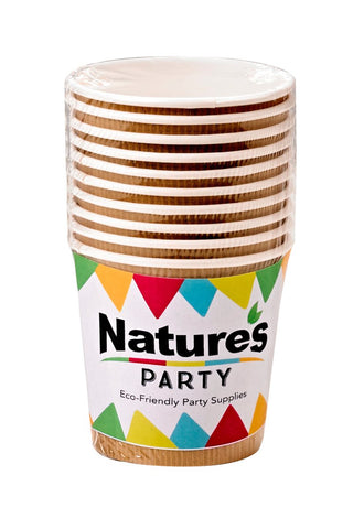 Packnwood Nature" PLA cardboard cup 4oz D:2.4in H:2.36in - iFoodservice Online