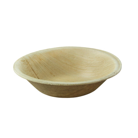 Packnwood Palm Leaf Mini Bowl/Plate 6oz D:4.7in H:1in - iFoodservice Online