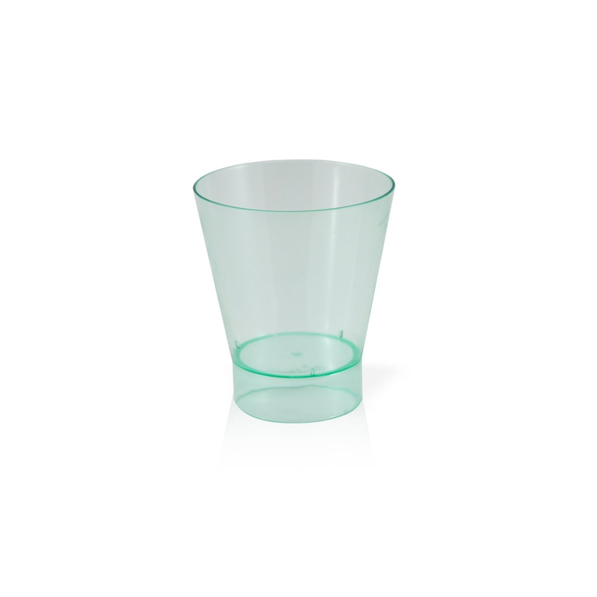 Packnwood PAVLOS Transparent Green Cup 6oz D:3in H:3.5in - iFoodservice Online