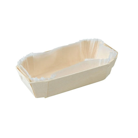 Packnwood PETIT COEUR Wooden Baking Mold 5oz L:4.5in W:2.5in H:1.3in - iFoodservice Online