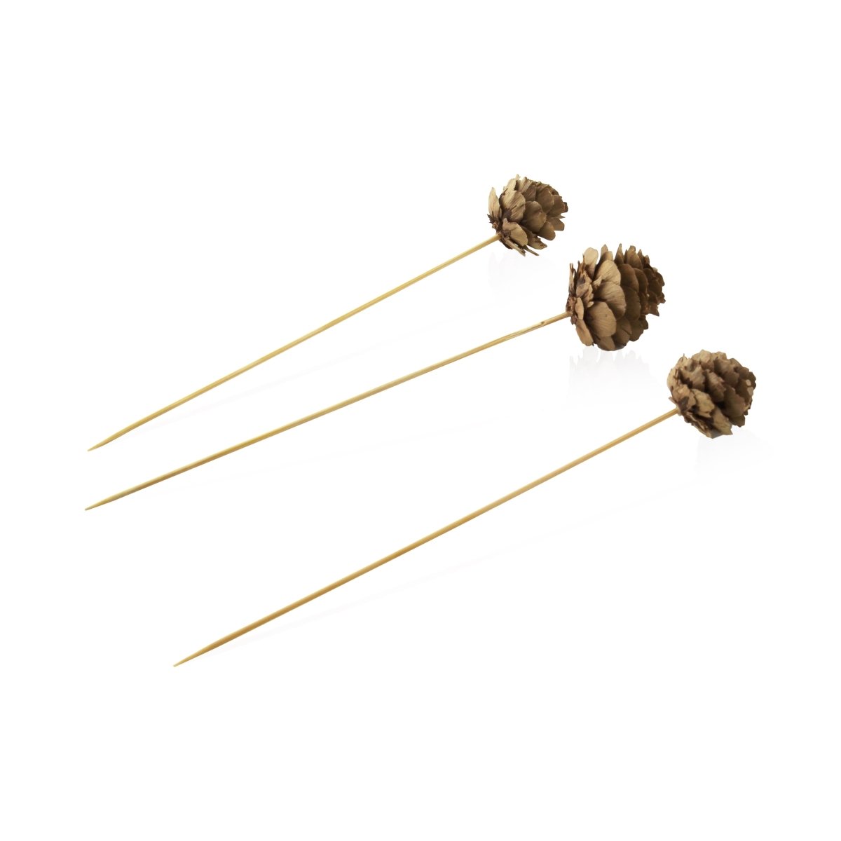 Packnwood Pine Cone Skewer L:3.5in - iFoodservice Online