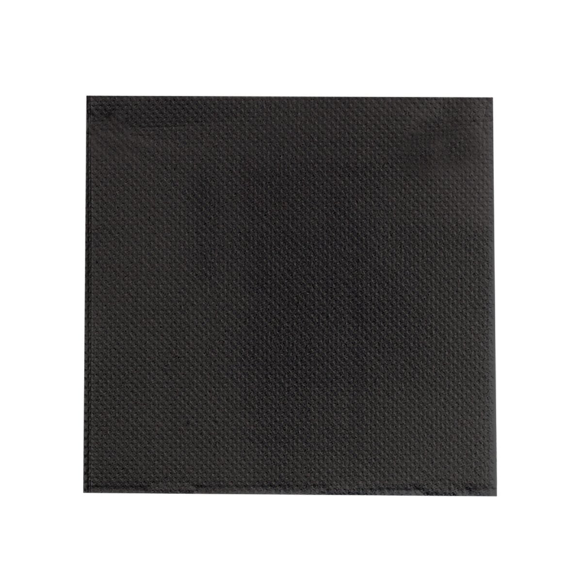 Packnwood Point to point Black Tissue Napkin L:15in W:15in 2 Ply, 1/4 Fold - iFoodservice Online