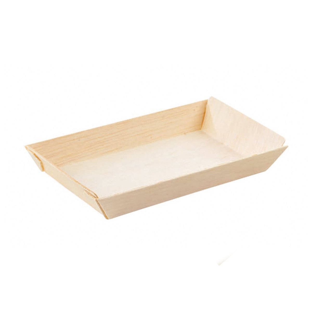 Packnwood Rectangular "Samurai" Wooden Dish 5oz L:5.1in W:2.5in H:0.79in - iFoodservice Online