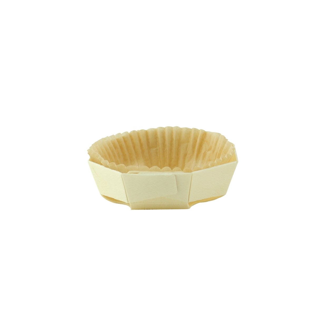 Packnwood Round baking mold with liner 3oz D:3.9in H:1.18in - iFoodservice Online