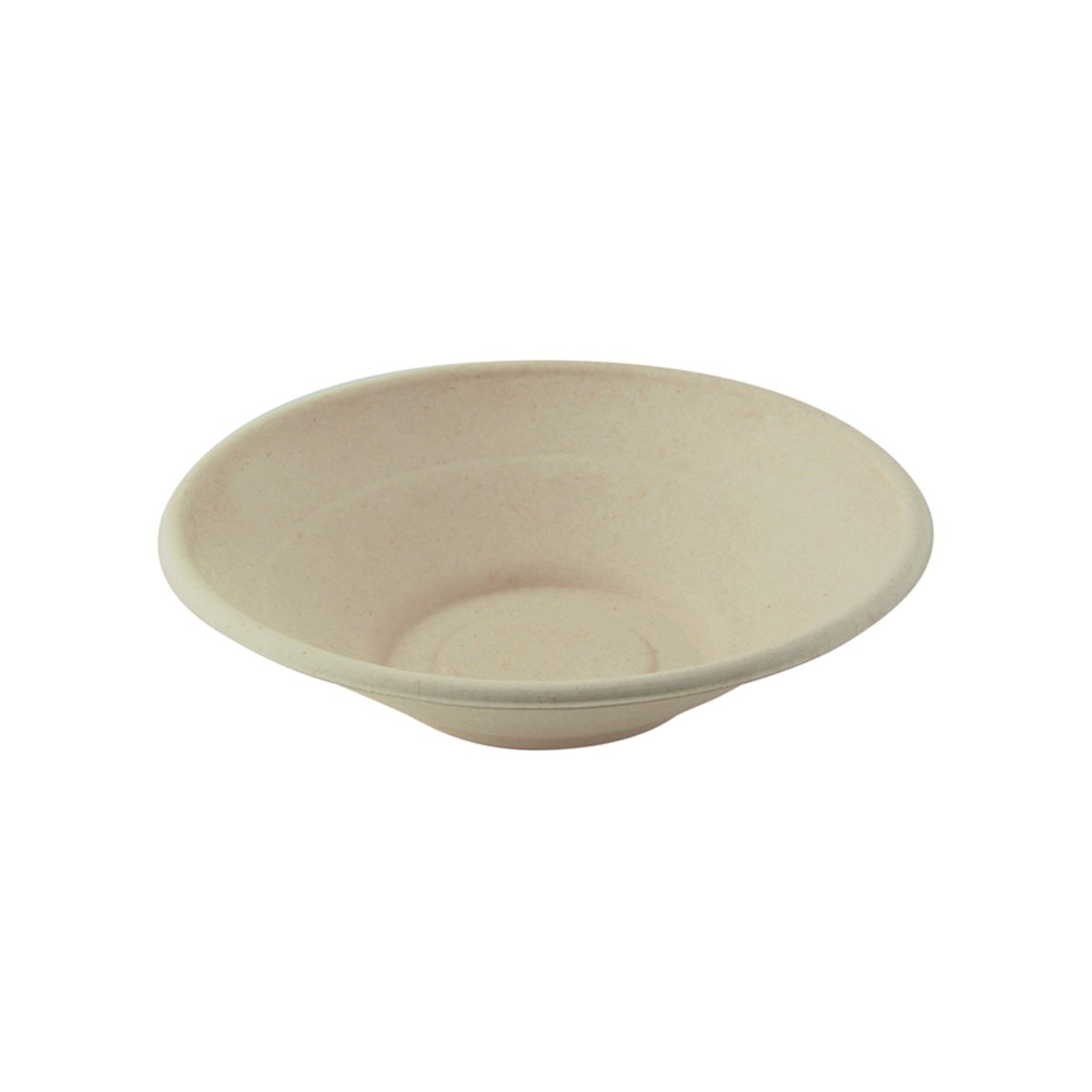 Packnwood Round Brown Sugarcane Bowl (No added PFAs) 24oz D:7.7in H:2.5in - iFoodservice Online