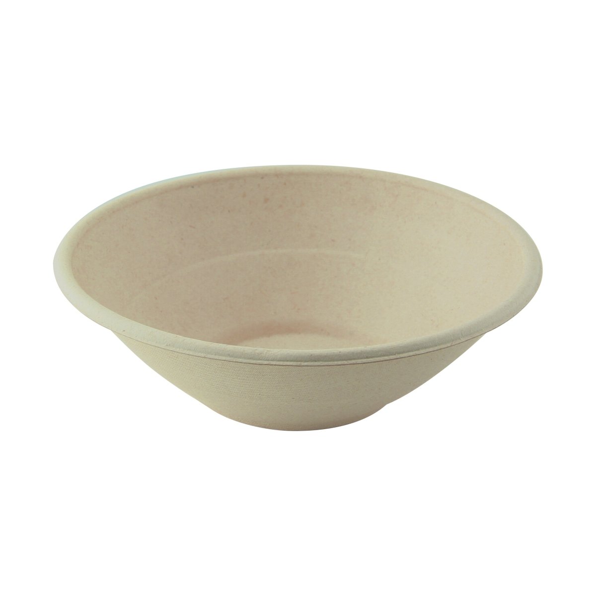 Packnwood Round Brown Sugarcane Bowl (No added PFAs) 32oz D:7.7in H:2.5in - iFoodservice Online