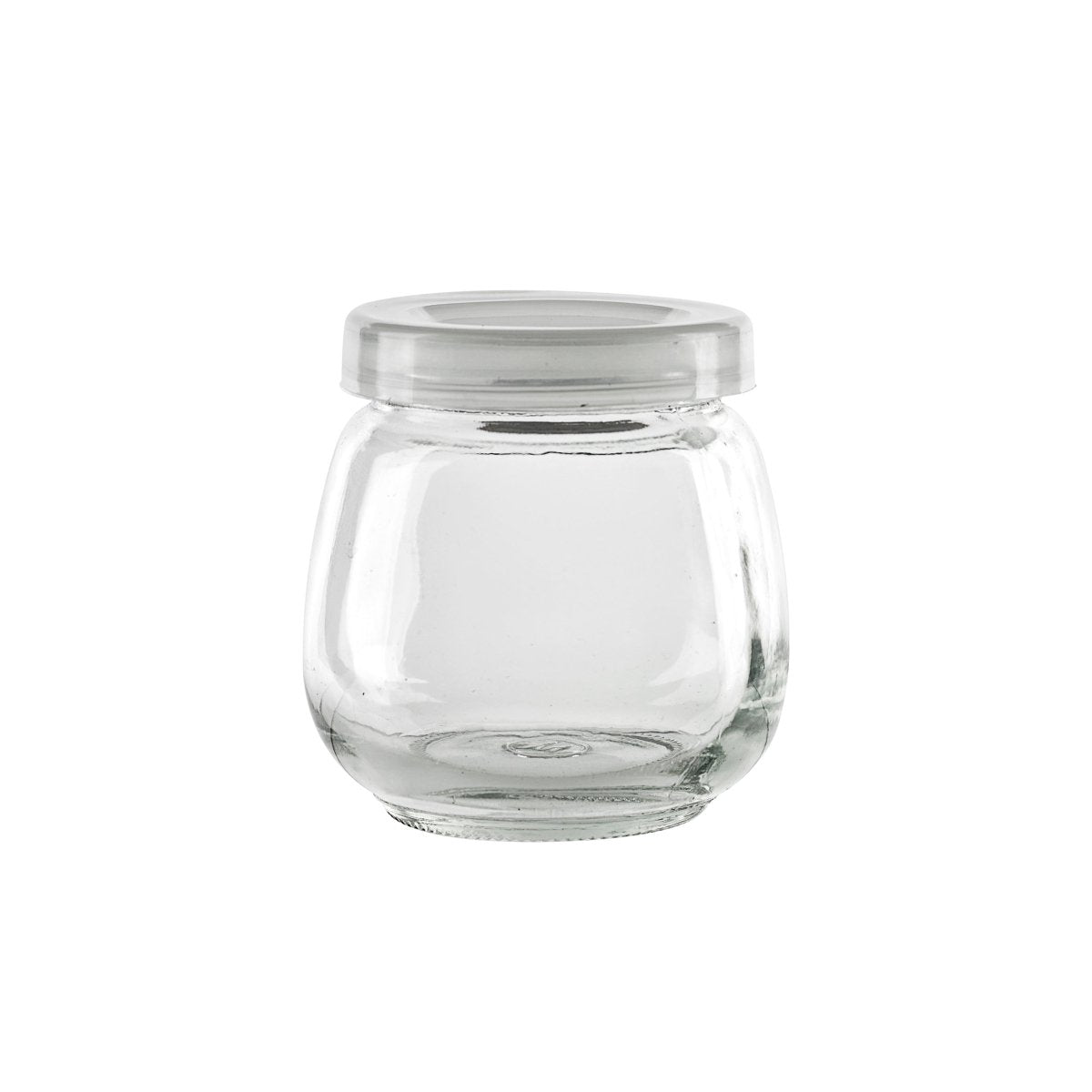 Packnwood Spheric Reusable pudding jar with plastic cap 3.5oz D:2.08 W:2.52in H:2.63in - iFoodservice Online