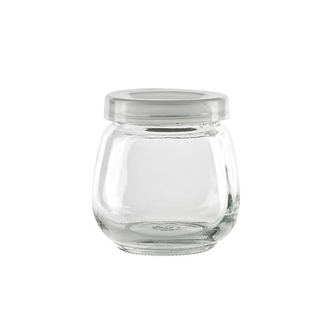 Packnwood Spheric Reusable pudding jar with plastic cap 3.5oz D:2.08 W:2.52in H:2.63in - iFoodservice Online