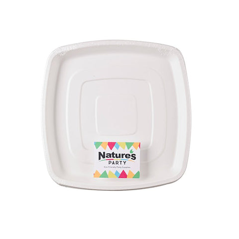 Packnwood Square sugarcane fibre catering tray L:11.97in W:11.97in - iFoodservice Online