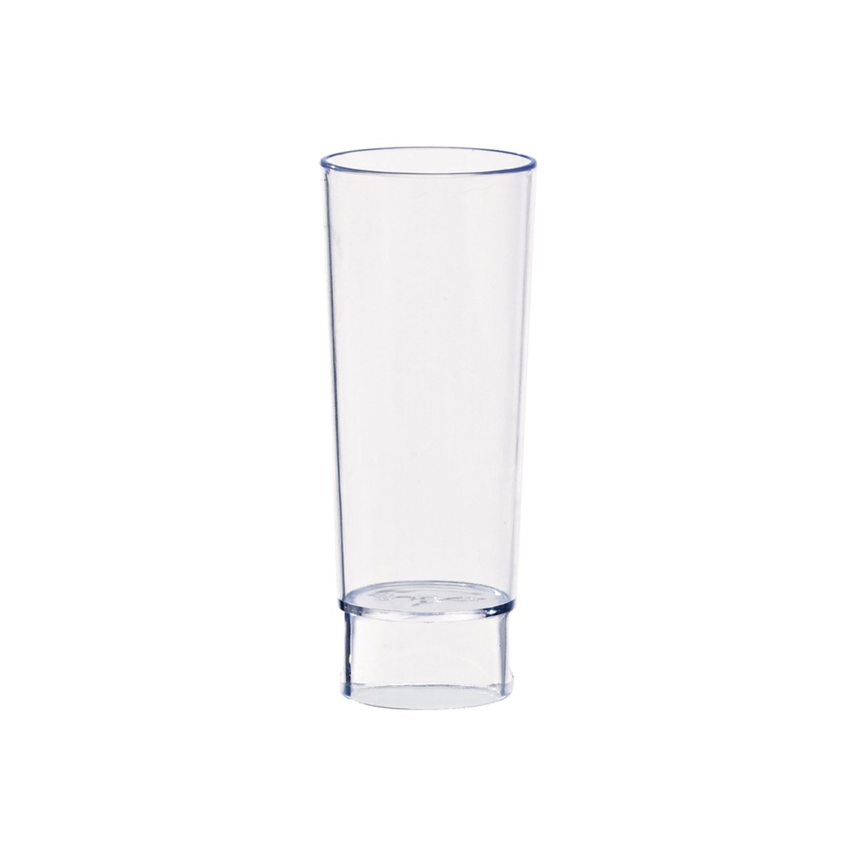 Packnwood Tall Plastic Shot Glass 1.5oz D:1.4in - iFoodservice Online
