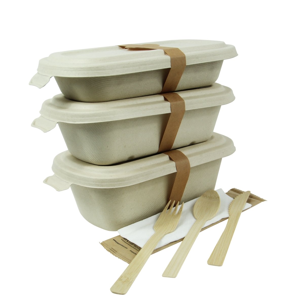 Packnwood The Perfect Eco Friendly Delivery Kit - 500 VIP Set - iFoodservice Online