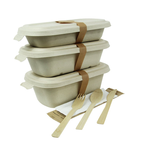 Packnwood The Perfect Eco Friendly Delivery Kit - 500 VIP Set - iFoodservice Online